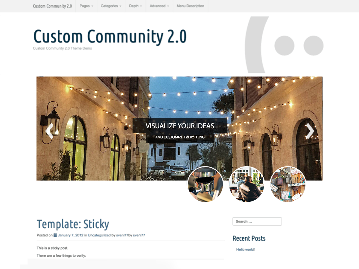 Template Gratis WordPress Cube Edge – Unmetered